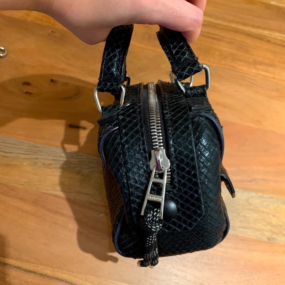 Zadig & Voltaire Black Textured Handbag - Picture 3 of 5